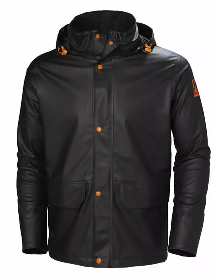 HH Gale Rain Jacket, Musta - Helly Hansen Työtakit - 70282-990 - 1