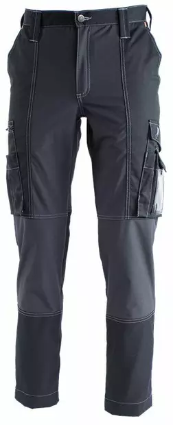 Leijona Naisten Housut FleX Stretch, Mus - Kaikki Työvaatemerkit - 125625-940 - 1