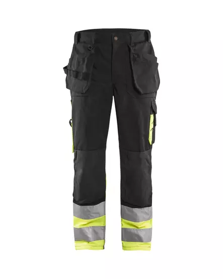 Blåkläder Highvis riipputaskuhousut Must - Blåkläder Huomiotyövaatteet - 152918609933 - 1