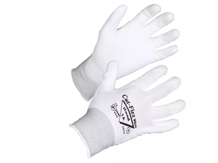 Hand1A 1935 Cut-Flex White Viiltosuoja C - Viiltosuojakäsineet - H1A-1935 - 1