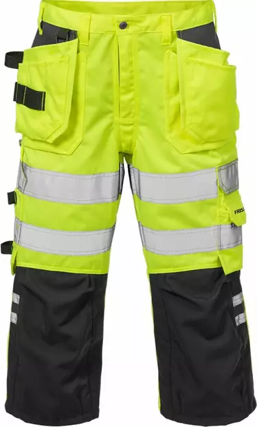 HV Piraattihousut LK2, 2027 PLU Ke/Mu - Fristads Huomiohousut - 100976-196 - 1